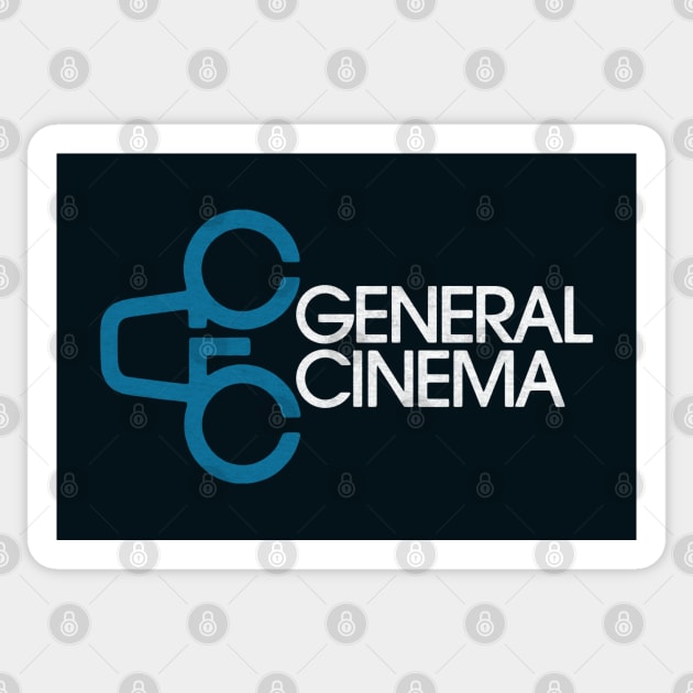 General Cinema Defunct 80s Movie Theatre Sticker by Turboglyde